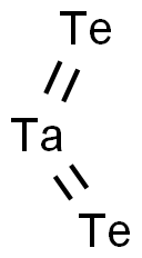 TANTALUM TELLURIDE Structure