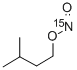 亚硝酸异戊酯-15N,120670-20-4,结构式