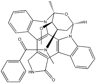 ミドオスタウリン 化学構造式