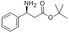 TERT-BUTYL (3S)-3-AMINO-3-PHENYLPROPANOATE Structure