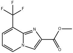 8-(三氟甲基)咪唑并[1,2-A]吡啶-2-羧酸甲酯, 1206972-73-7, 结构式