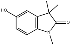 2H-Indol-2-one, 1,3-dihydro-5-hydroxy-1,3,3-triMethyl- Structure