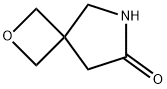2-オキサ-6-アザスピロ[3.4]オクタン-7-オン 化学構造式