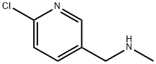 N-[(6-CHLOROPYRIDIN-3-YL)METHYL]-N-METHYLAMINE Struktur