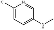 6-クロロ-N-メチル-3-ピリジンアミン 化学構造式