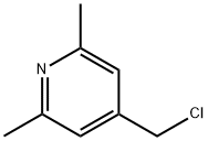 Pyridine, 4-(chloromethyl)-2,6-dimethyl- (9CI) Structure