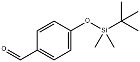 4-[(叔丁基二甲基甲硅烷基)氧代]苯甲醛, 120743-99-9, 结构式