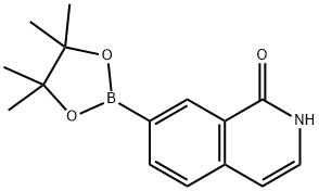异喹啉酮-7-硼酸酯,1207448-16-5,结构式