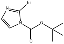 1H-Imidazole-1-carboxylic acid, 2-bromo-, 1,1-dimethylethyl ester Structure