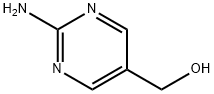 2-アミノ-5-ピリミジンメタノール 化学構造式