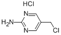 2-Amino-5-chloromethylpyrimidine  Struktur