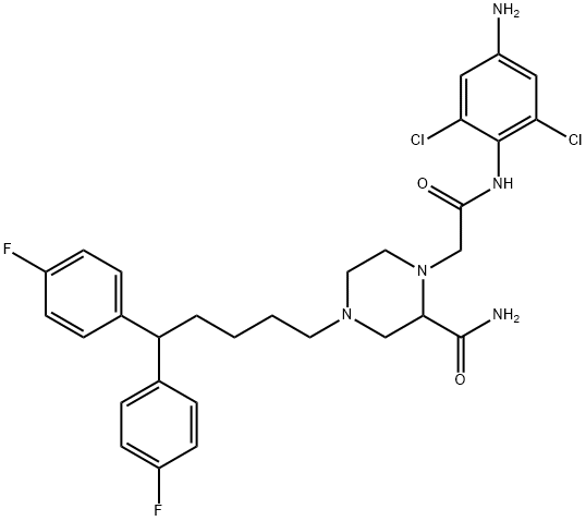 Draflazine Structure