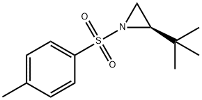 R-2-(1,1-DIMETHYLETHYL)-1-[(4-METHYLPHENYL)SULFONYL]-AZIRIDINE, 1207754-84-4, 结构式
