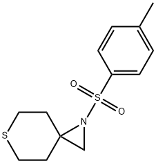1-甲苯磺酰-6-硫-1-氮杂螺环[2.5]辛烷, 1207754-86-6, 结构式