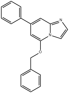IMidazo[1,2-a]pyridine, 7-phenyl-5-(phenylMethoxy)-|