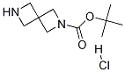 tert-butyl 2,6-diazaspiro[3.3]heptane-2-carboxylate hydrochloride Struktur