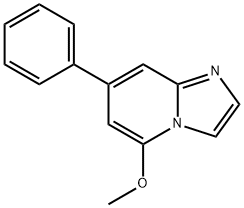 IMidazo[1,2-a]pyridine, 5-Methoxy-7-phenyl- Struktur