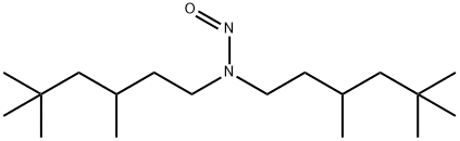 N-Nitroso-N,N-di(3,5,5-triMethylhexyl)aMine Structure
