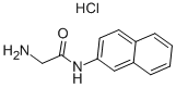 Β-ナフチルアミドグリシン塩酸塩 化学構造式