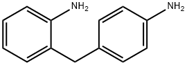 2,4'-メチレンジアニリン 化学構造式