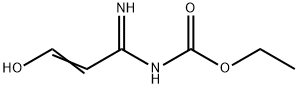 Carbamic  acid,  (3-hydroxy-1-imino-2-propenyl)-,  ethyl  ester  (9CI) Struktur