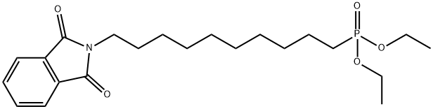 Diethyl(10-phthalimidodecyl)phosphonate, tech. 90 % Structure