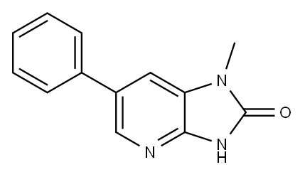 2-HYDROXY-1-METHYL-6-PHENYLIMIDAZO[4,5-B]PYRIDINE Structure