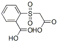 2-[(carboxymethyl)sulphonyl]benzoic acid  Struktur