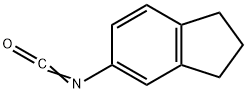 5-茚满基异氰酯酯, 120912-37-0, 结构式