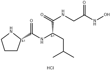 H-PRO-LEU-GLY-NHOH HCL Struktur