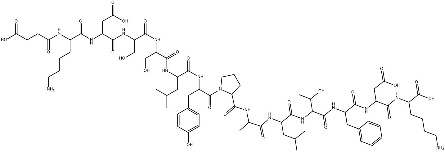 HIV PROTEASE SUBSTRATE II Structure