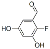 Benzaldehyde,  2-fluoro-3,5-dihydroxy- Structure