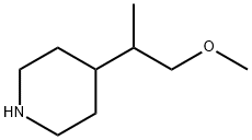 4-(2-methoxy-1-methylethyl)piperidine(SALTDATA: HCl) Structure