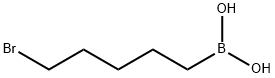 5-溴戊基硼酸, 120986-85-8, 结构式