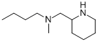 N-butyl-N-methyl-N-(piperidin-2-ylmethyl)amine 结构式