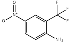 2-氨基-5-硝基三氟甲苯, 121-01-7, 结构式