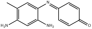 4-[(2,4-ジアミノ-6-メチルフェニル)イミノ]-2,5-シクロヘキサジエン-1-オン 化学構造式