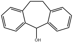 10,11-ジヒドロ-5H-ジベンゾ[a,d]シクロヘプテン-5-オール 化学構造式