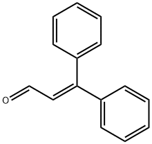 3,3-二苯基丙烯醛, 1210-39-5, 结构式