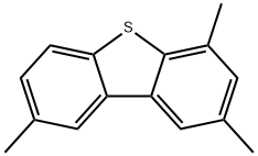 2,4,8-TRIMETHYLDIBENZOTHIOPHENE Struktur