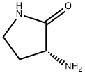 2-Pyrrolidinone,3-amino-,(R)-(9CI) Structure