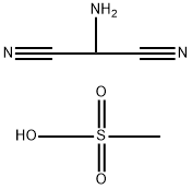 氨基丙二腈甲磺酸盐,121040-00-4,结构式