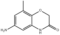 6-氨基-8-甲基-2H-1,4-苯并恶嗪-3(4H)-酮, 1210455-01-8, 结构式