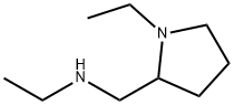 N-エチル-N-(ピロリジン-2-イルメチル)エタンアミン 化学構造式