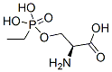 O-phosphoserine-P-ethyl ester Struktur
