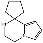 3',4'-dihydro-2'H-spiro[cyclopentane-1,1'-pyrrolo[1,2-a]pyrazine](SALTDATA: FREE) Structure