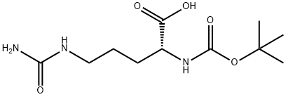 BOC-D-瓜氨酸,121080-95-3,结构式