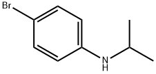 (4-ブロモフェニル)イソプロピルアミン 化学構造式
