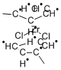 ビス(メチルシクロペンタジエニル)ジルコニウムジクロリド 化学構造式