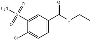Benzoic acid, 3-(aMinosulfonyl)-4-chloro-, ethyl ester 结构式